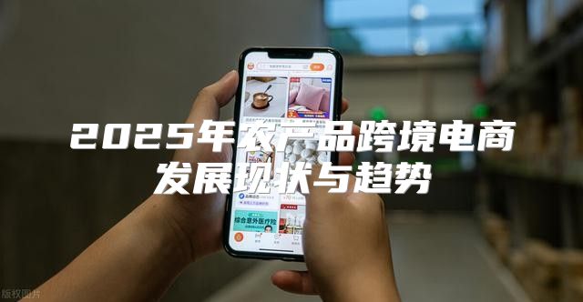 2025年农产品跨境电商发展现状与趋势