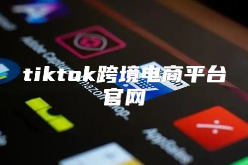 tiktok跨境电商平台官网