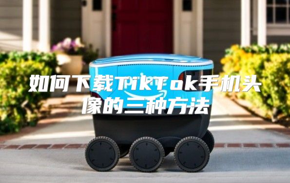 如何下载TikTok手机头像的三种方法