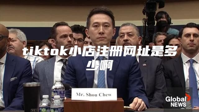 tiktok小店注册网址是多少啊