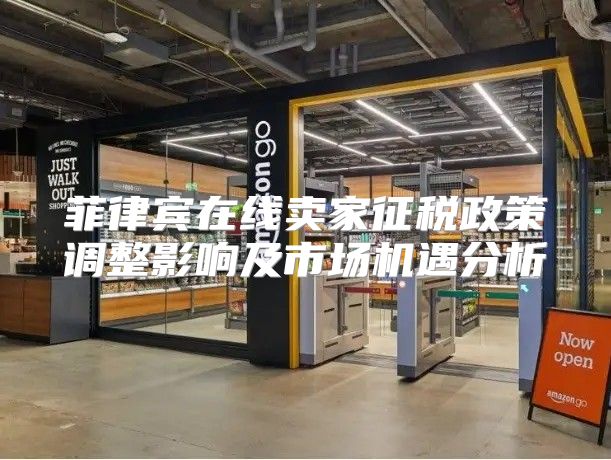 菲律宾在线卖家征税政策调整影响及市场机遇分析