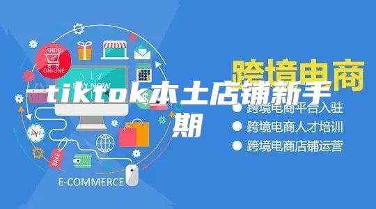 tiktok本土店铺新手期