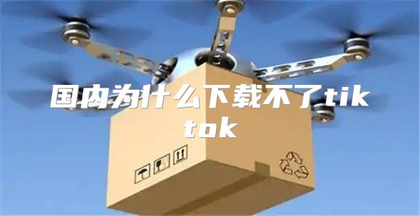 国内为什么下载不了tiktok
