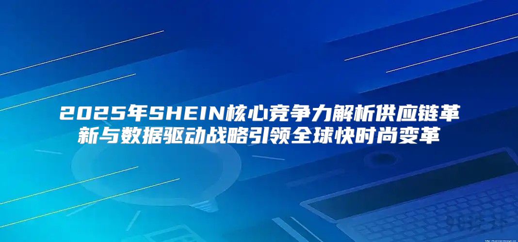 2025年SHEIN核心竞争力解析供应链革新与数据驱动战略引领全球快时尚变革