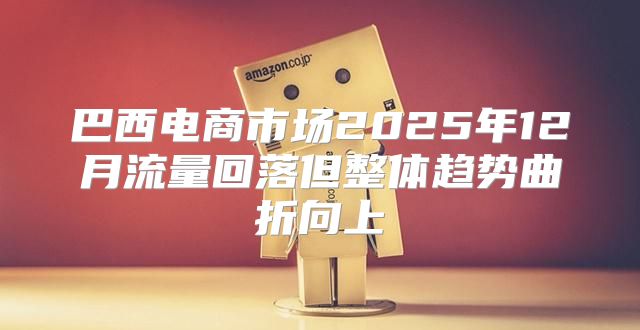 巴西电商市场2025年12月流量回落但整体趋势曲折向上