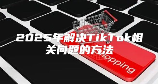 2025年解决TikTok相关问题的方法