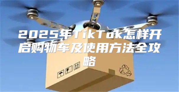 2025年TikTok怎样开启购物车及使用方法全攻略