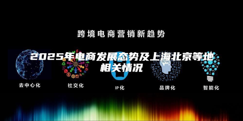 2025年电商发展态势及上海北京等地相关情况