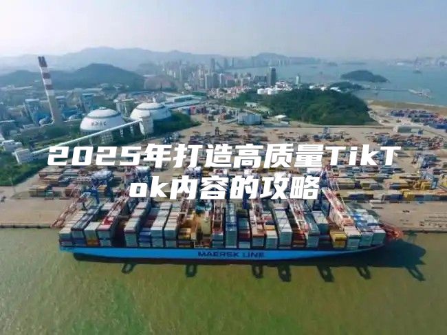 2025年打造高质量TikTok内容的攻略