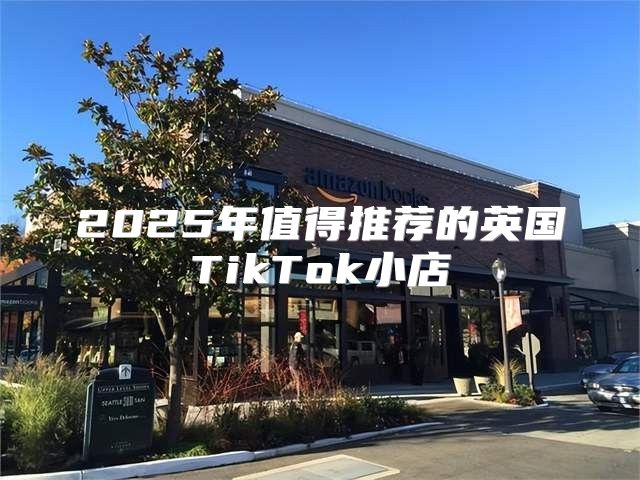 2025年值得推荐的英国TikTok小店