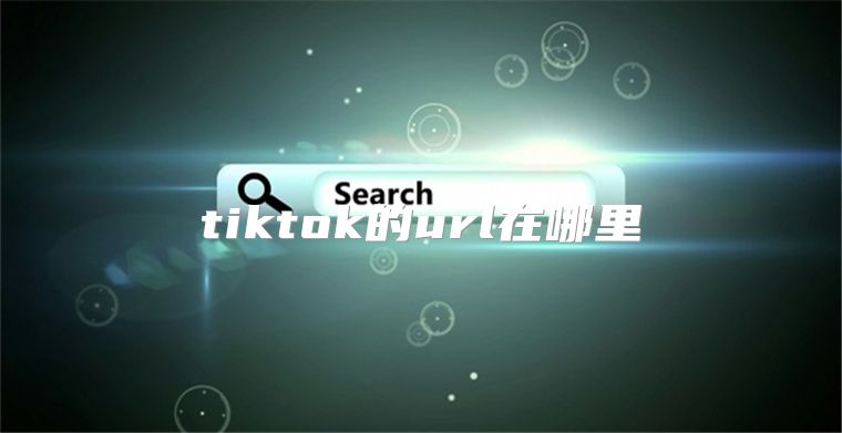 tiktok的url在哪里