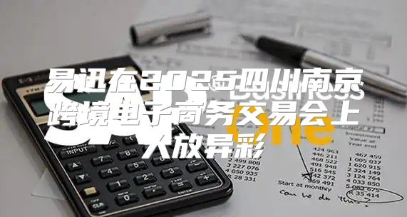 易迅在2025四川南京跨境电子商务交易会上大放异彩