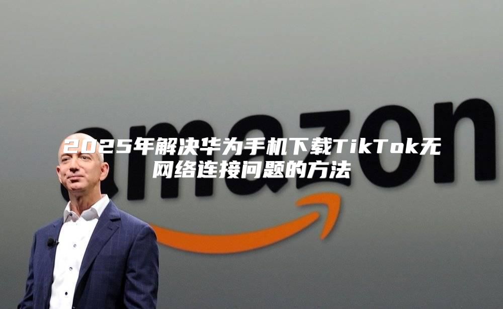 2025年解决华为手机下载TikTok无网络连接问题的方法