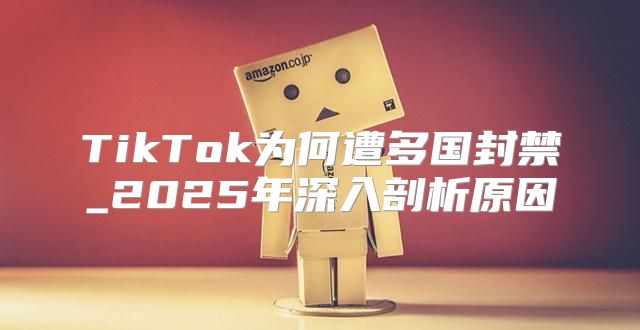 TikTok为何遭多国封禁_2025年深入剖析原因