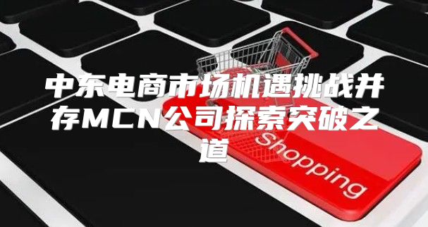 中东电商市场机遇挑战并存MCN公司探索突破之道