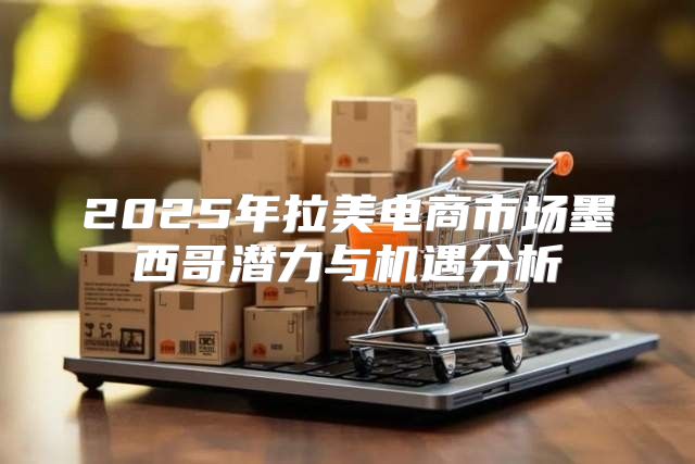 2025年拉美电商市场墨西哥潜力与机遇分析