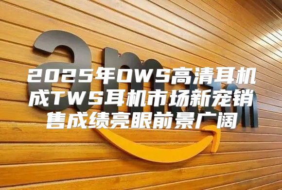 2025年OWS高清耳机成TWS耳机市场新宠销售成绩亮眼前景广阔