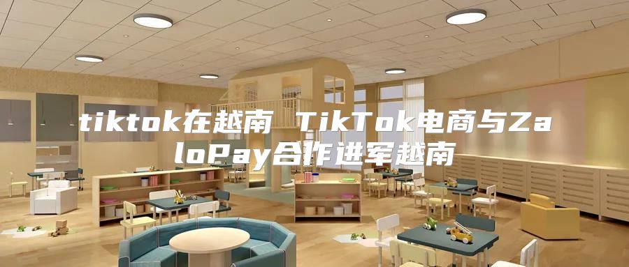 tiktok在越南 TikTok电商与ZaloPay合作进军越南