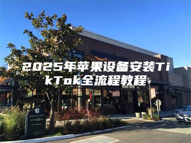 2025年苹果设备安装TikTok全流程教程
