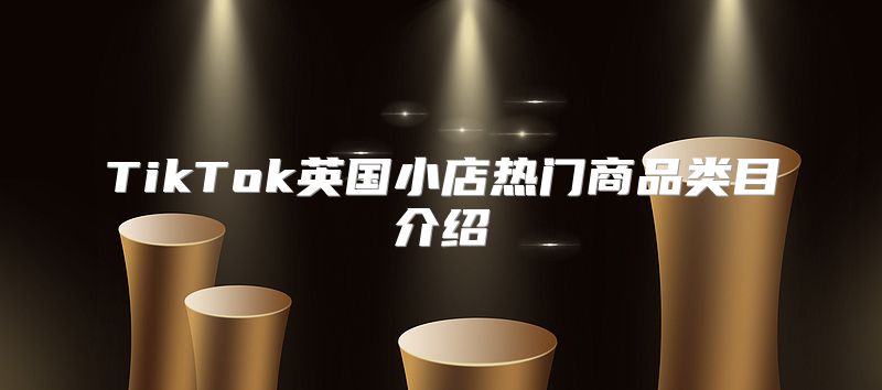TikTok英国小店热门商品类目介绍