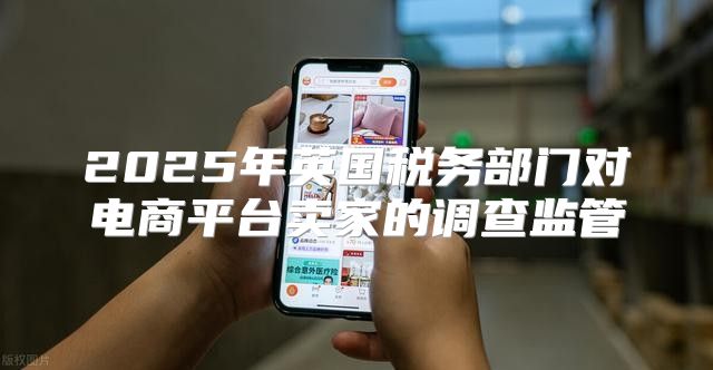 2025年英国税务部门对电商平台卖家的调查监管