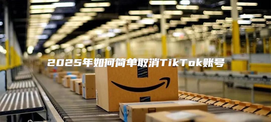 2025年如何简单取消TikTok账号
