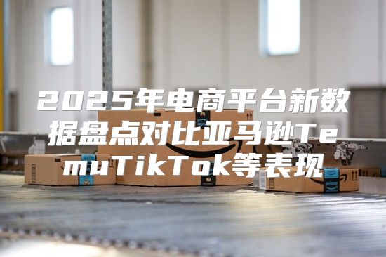 2025年电商平台新数据盘点对比亚马逊TemuTikTok等表现