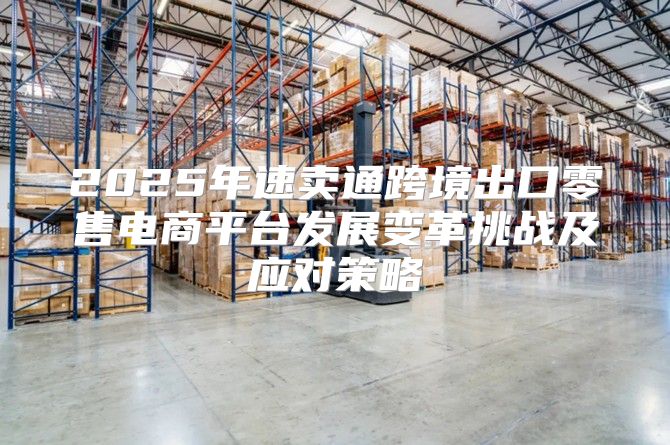 2025年速卖通跨境出口零售电商平台发展变革挑战及应对策略