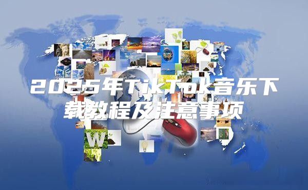 2025年TikTok音乐下载教程及注意事项