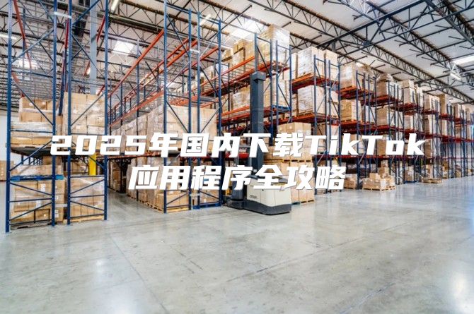 2025年国内下载TikTok应用程序全攻略