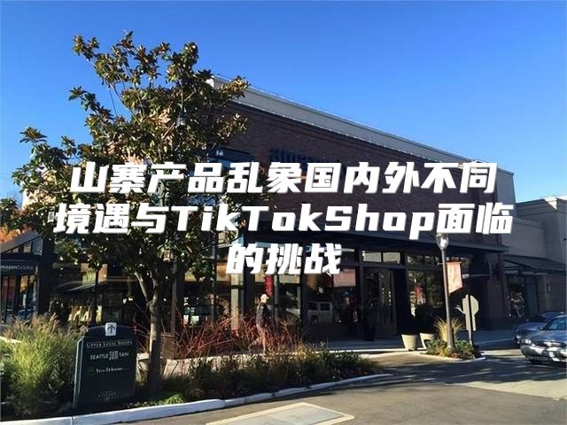 山寨产品乱象国内外不同境遇与TikTokShop面临的挑战