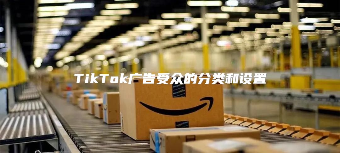 TikTok广告受众的分类和设置