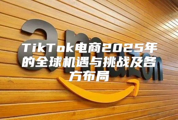 TikTok电商2025年的全球机遇与挑战及各方布局