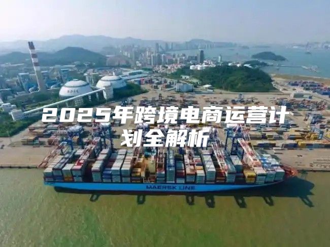 2025年跨境电商运营计划全解析
