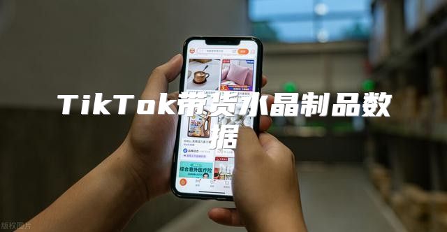 TikTok带货水晶制品数据