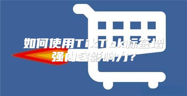 如何使用TikTok标签增强内容影响力？