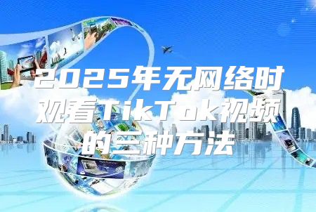 2025年无网络时观看TikTok视频的三种方法