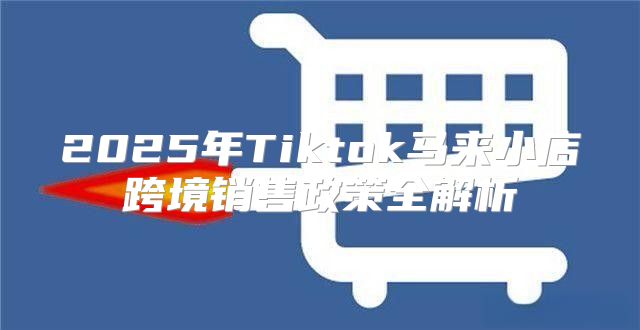 2025年Tiktok马来小店跨境销售政策全解析
