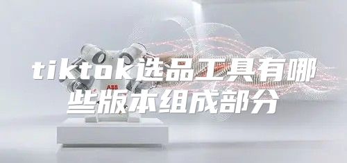 tiktok选品工具有哪些版本组成部分