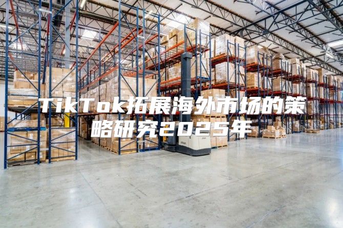 TikTok拓展海外市场的策略研究2025年