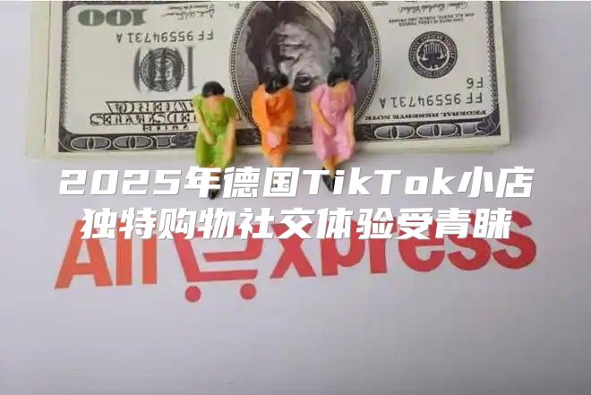 2025年德国TikTok小店独特购物社交体验受青睐