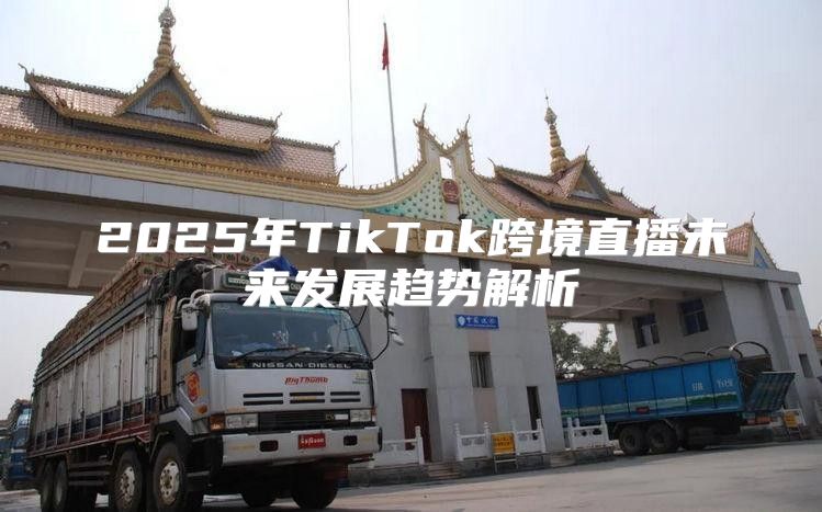 2025年TikTok跨境直播未来发展趋势解析