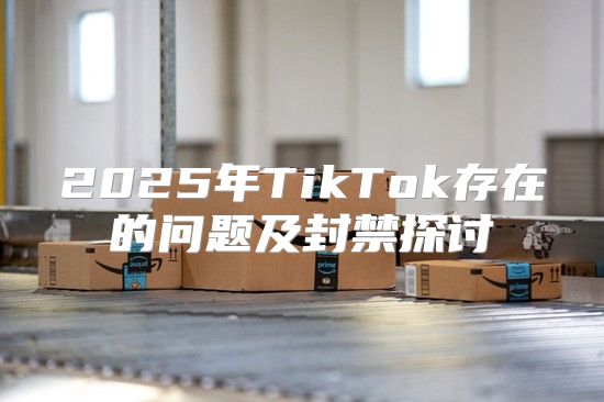 2025年TikTok存在的问题及封禁探讨