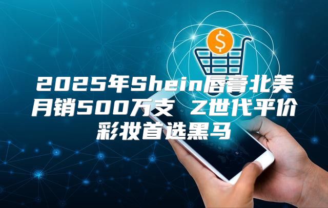 2025年Shein唇膏北美月销500万支 Z世代平价彩妆首选黑马