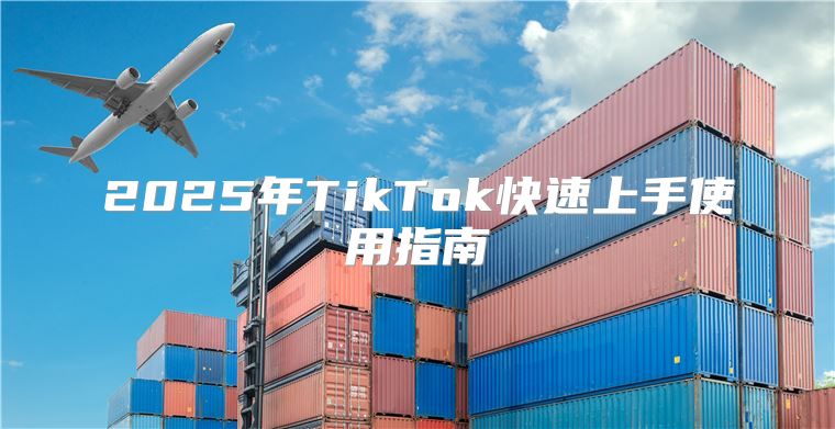 2025年TikTok快速上手使用指南