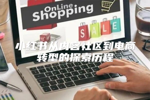 小红书从内容社区到电商转型的探索历程