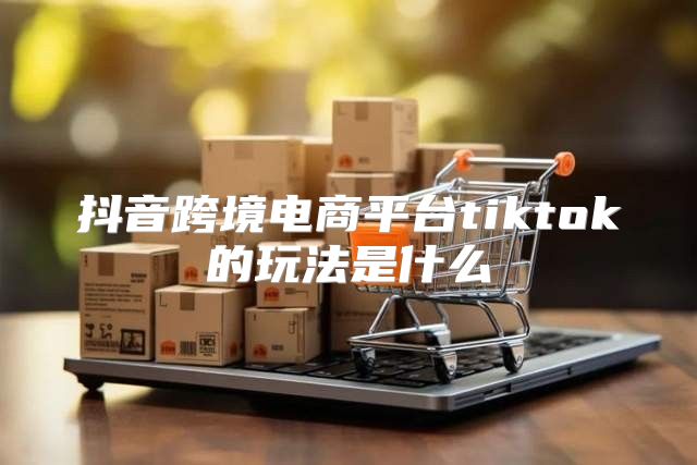 抖音跨境电商平台tiktok的玩法是什么