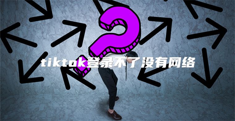 tiktok登录不了没有网络