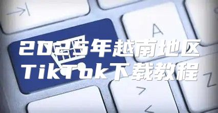 2025年越南地区TikTok下载教程