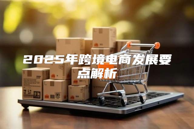 2025年跨境电商发展要点解析